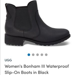 UGG Women's Bonham III Waterproof Slip-On Boots